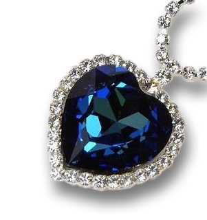 Le collier coeur de l'océan