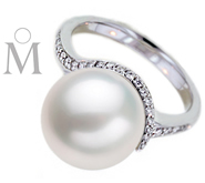 Bague perle Mikimoto