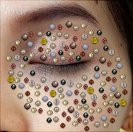 Pierres précieuses pour la beauté