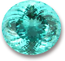 Ovale Paraïba Tourmaline Gemme