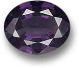 Gemme spinelle ovale violette