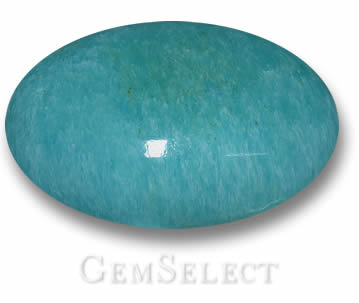 Cabochon d'Amazonite ovale