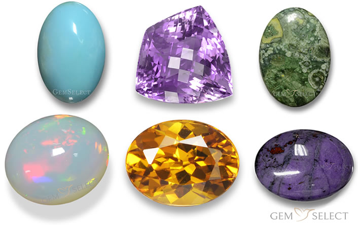 Pierres du zodiaque Verseau de GemSelect - Image moyenne