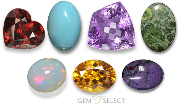 Pierres du zodiaque Verseau de GemSelect - Image moyenne