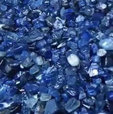 Saphir Bleu Brut