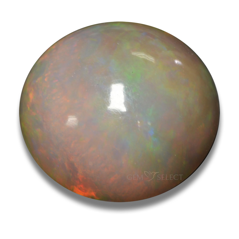 Pierres précieuses en opale chocolat de GemSelect – Grande image