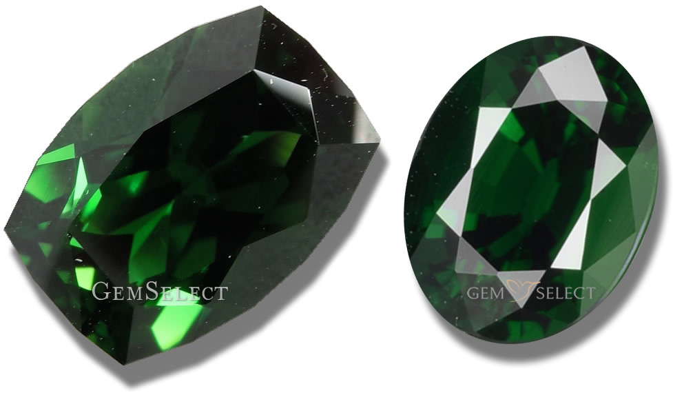 Pierres précieuses de tourmaline chromée de GemSelect - Grande image