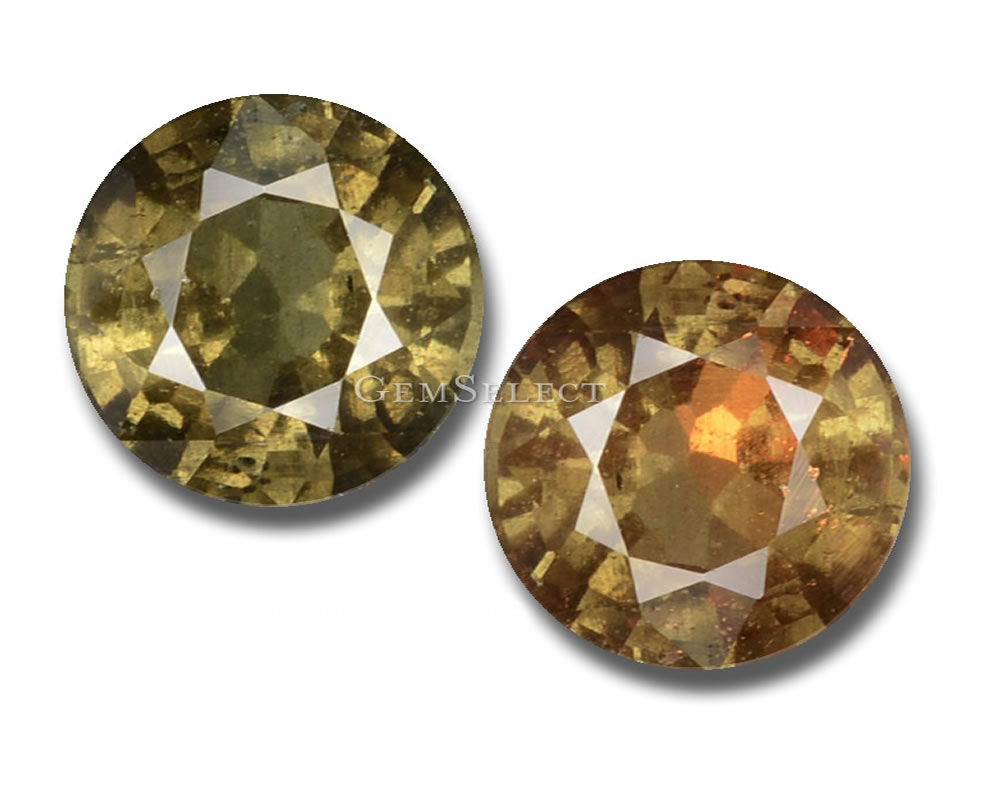 Pierres précieuses de grenat à changement de couleur de GemSelect - Grande image