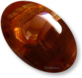 Pierre précieuse d'agate de feu multicolore