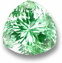 Pierre précieuse Hiddenite