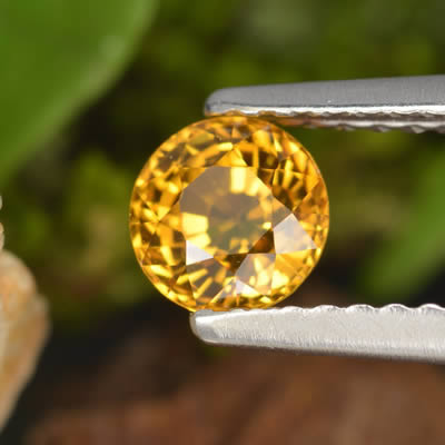 Saphir jaune de Thaïlande