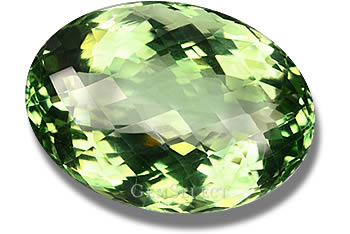 Prasiolite Améthyste Verte