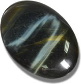 Cabochon œil de faucon