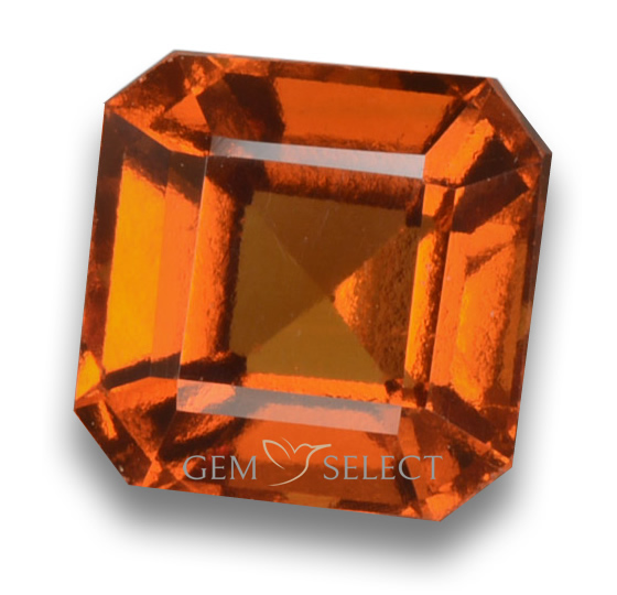 Une pierre précieuse de grenat hessonite de GemSelect - Grande image