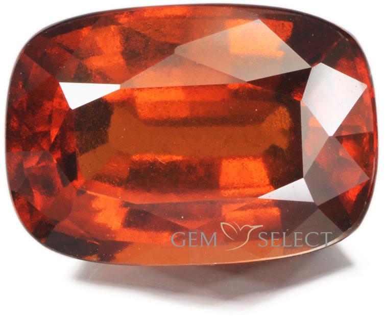 Une pierre précieuse de grenat hessonite de GemSelect - Grande image