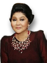 Imelda Marcos cherche Imeldific dans les bijoux en rubis