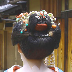 Ornements de cheveux japonais