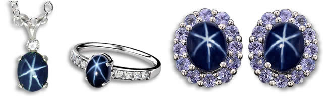 Idées de création de bijoux en saphir étoilé – Image moyenne