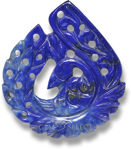 Pierres précieuses en lapis-lazuli de GemSelect - Grande image
