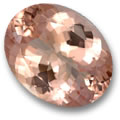Morganite de saumon rose