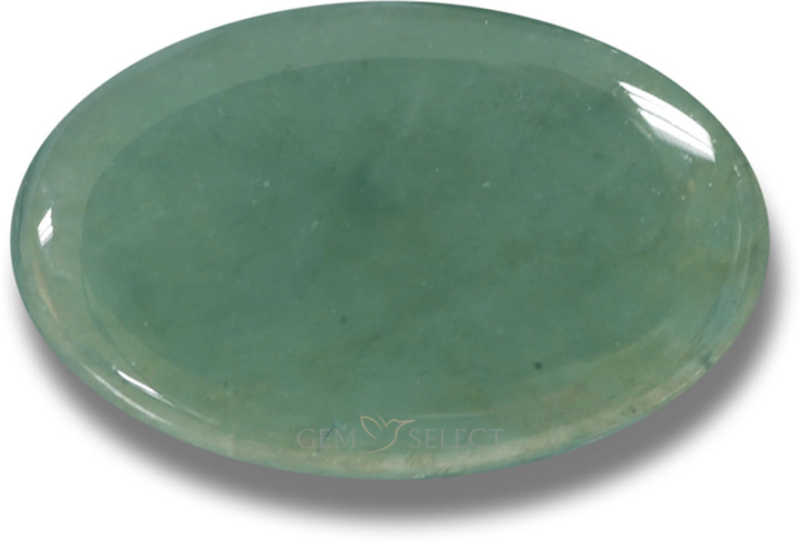 Pierres précieuses de jade omphacite de GemSelect - Grande image