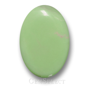 Cabochon turquoise vert pâle