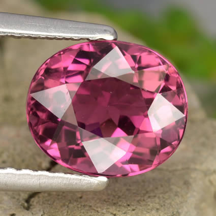 Tourmaline rose grésillante de GemSelect