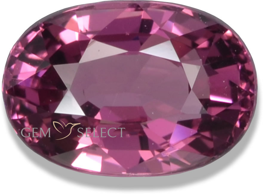 Une pierre précieuse de grenat rhodolite de GemSelect - Grande image