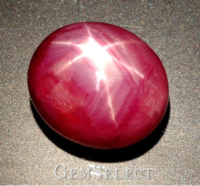 Rubis étoilé de GemSelect