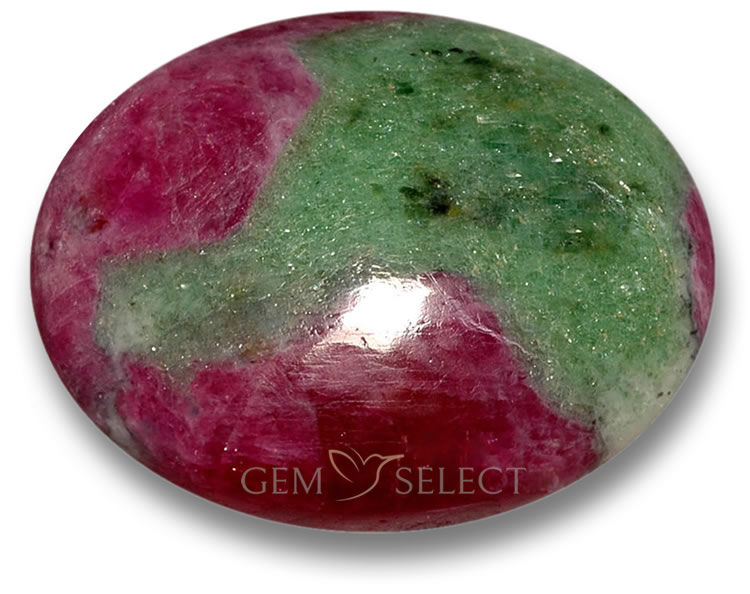Rubis et zoïsite de GemSelect - Grande image