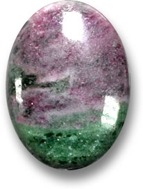 Gemme rubis-en-zoisite