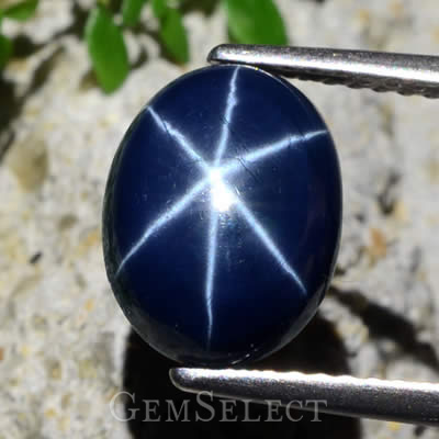 Saphir Etoile Bleu