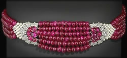 Le tour de cou Patiala Ruby