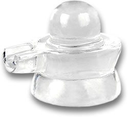 Quartz Blanc Spatika Lingam