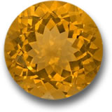 Citrine jaune dorée