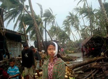 Le cyclone Nargis inonde la Birmanie
