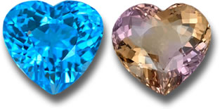 Pierres précieuses en forme de cœur de GemSelect Heart Shaped Gems