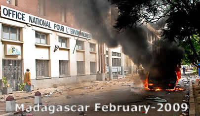 Instabilité à Madagascar