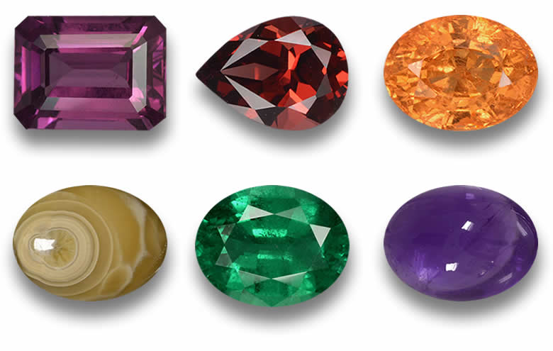 7x5 mm Gemstones: Ruby, Sapphire, Amethyst, Emerald, Garnet, Citrine, Wholesale 7x5 mm Gems