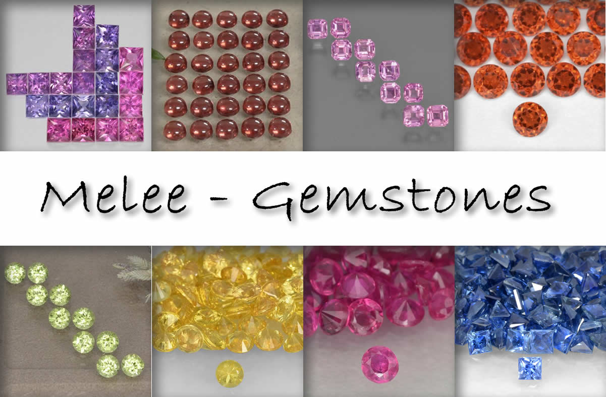 Pierres naturelles en vrac et pierres d'accent pour la création de bijoux