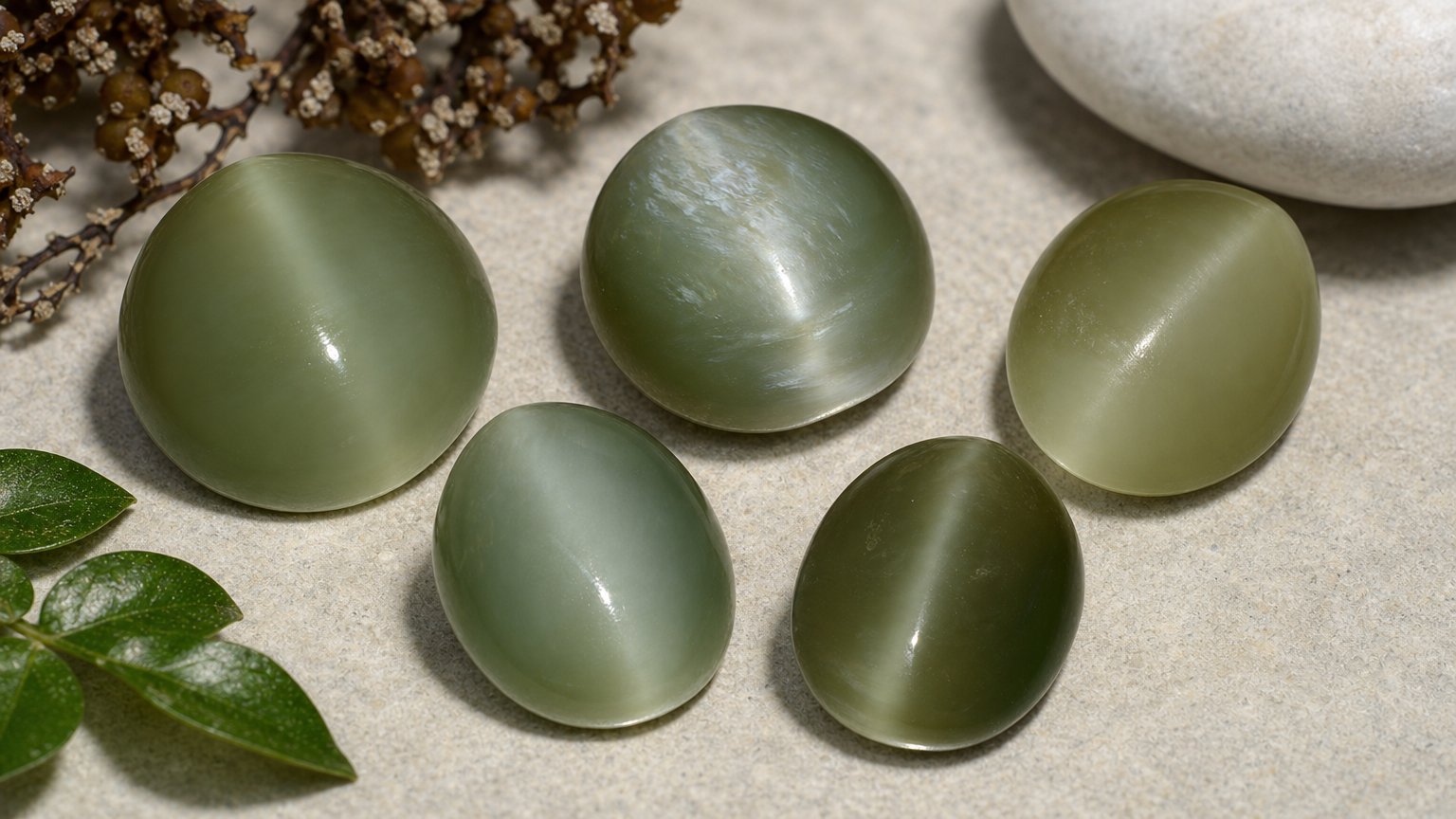 Actinolite naturelle œil-de-chat - guide d'achat