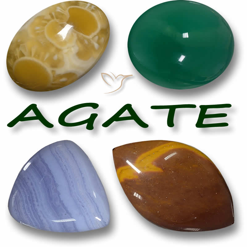 Pierres d'agate sur GemSelect