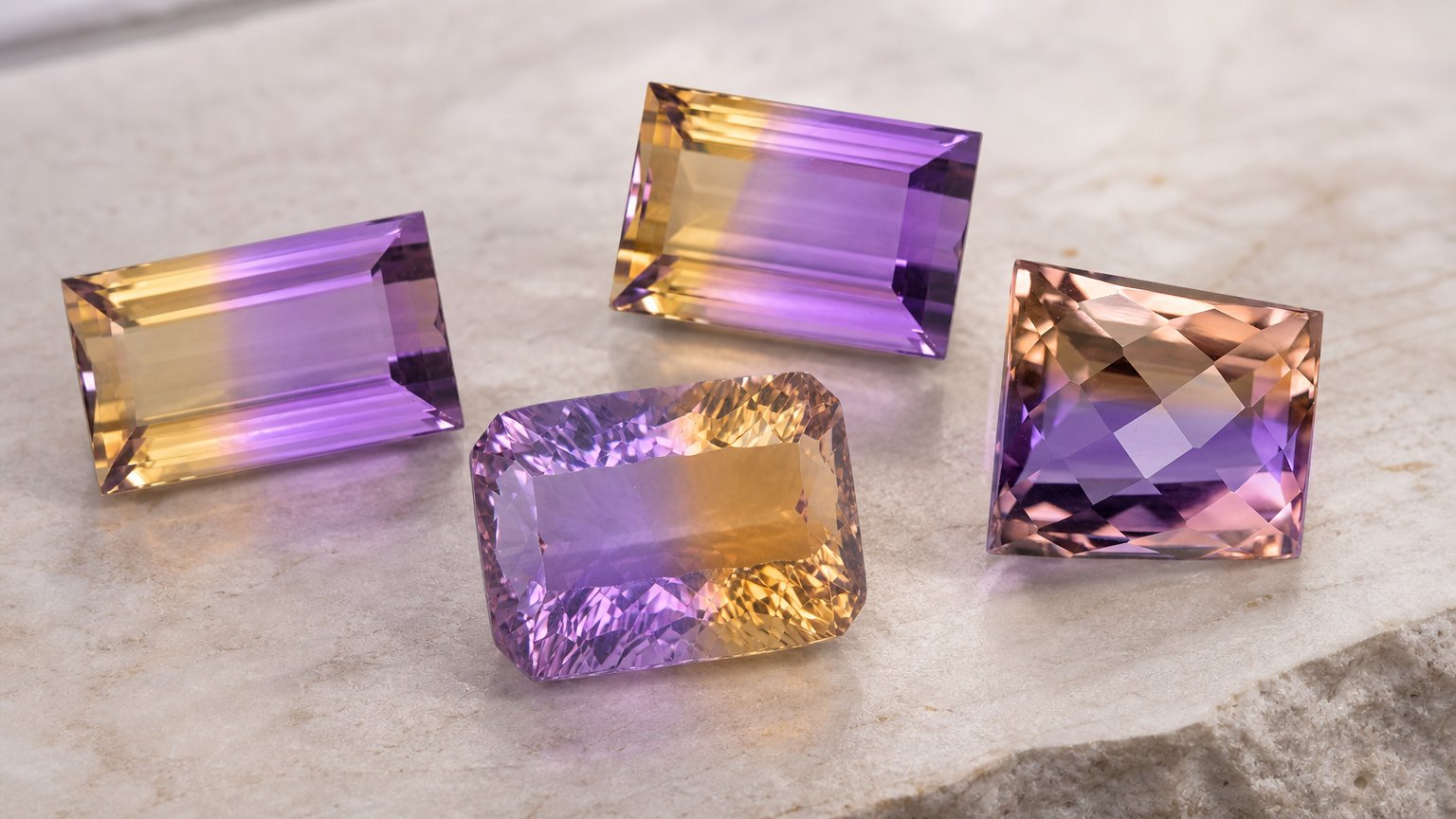 Pierres précieuses d'amétrine naturelle - guide d'achat