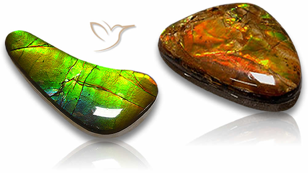 Doublets d'ammolite