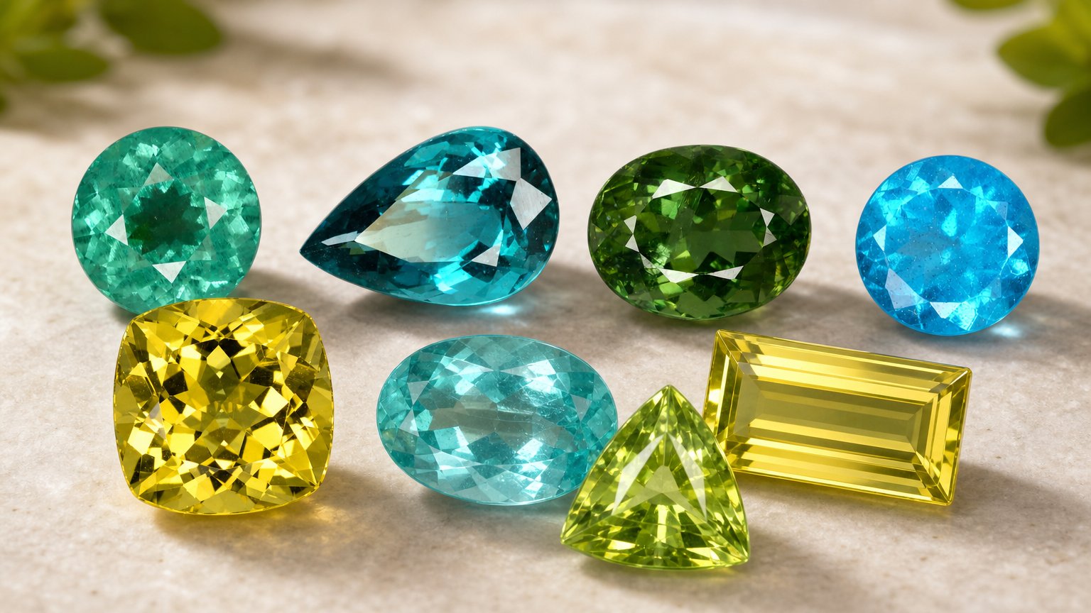 Pierres précieuses d'apatite naturelle - guide d'achat