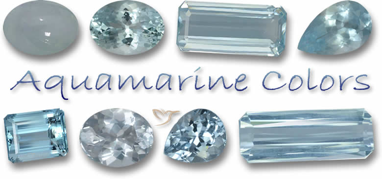 Gamme de couleurs aigue-marine