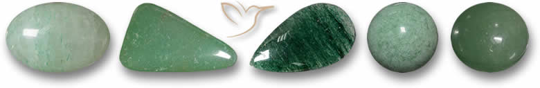 Pierres précieuses d'aventurine