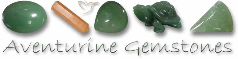 Pierres précieuses d'aventurine