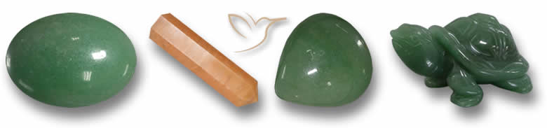 Pierres précieuses d'aventurine
