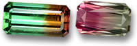 Tourmaline bicolore